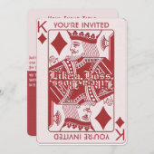 Fun Game Night Party Einladung (Vorne/Hinten)