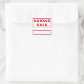 Fun Garage verkaufen Aufkleber oder Preismarken mi (Tasche)