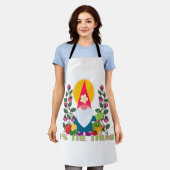 Fun Garden Gnome Schürze (Getragen)