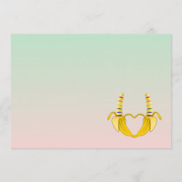 Fun Gay Banana Heart Wedding
