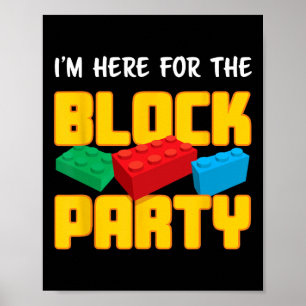 Fun Gebäude blockiert Party vor K Men Women Ki Poster