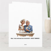 FUN Geburtstag / Jahrestag Karte (Rückseite)