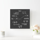 Fun Geek Math Quadratische Wanduhr (Zuhause)