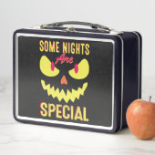 Fun gefüllte beängstigende Gesichtshälfte Metall Brotdose (Beispiel)