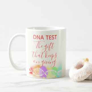 Fun Genealogy DNA Test das Geschenk Behalte geben Kaffeetasse