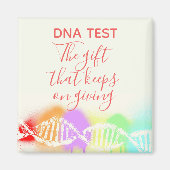 Fun Genealogy DNA Test das Geschenk Behalte geben Magnet (Vorne)