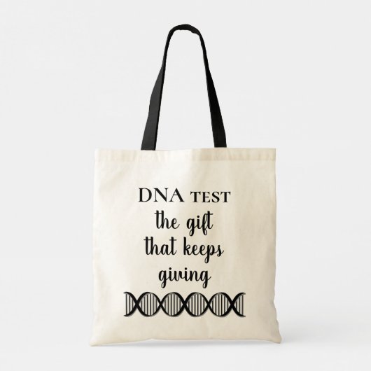 Fun Genealogy DNA Test das Geschenk Behalte geben Tragetasche (Rückseite)