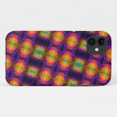 Fun geometric Colorful Muster Case-Mate iPhone Ca Hülle (Rückseite (Horizontal))