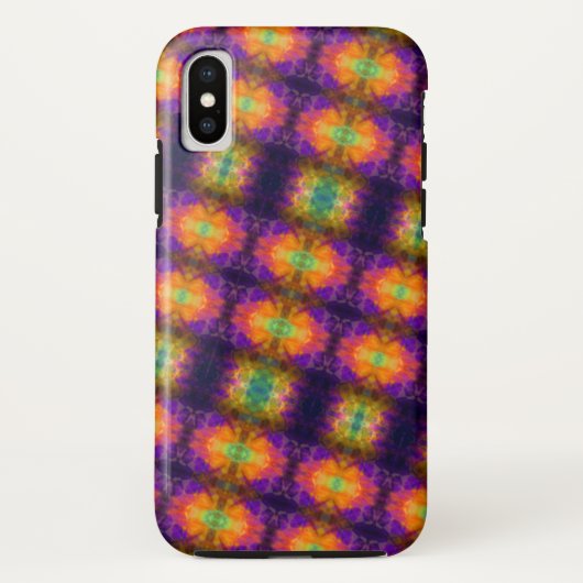 Fun Geometric Colorful Pattern Case-Mate iPhone Hülle (Rückseite)