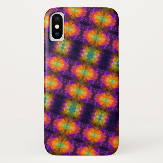 Fun Geometric Colorful Pattern Case-Mate iPhone Hülle (Rückseite)