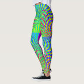 Fun Geometric Illusion Leggings (Links)