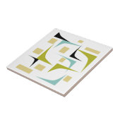 Fun geometrische Winkel Mitte des Jahrhunderts Mod Fliese (Seite)