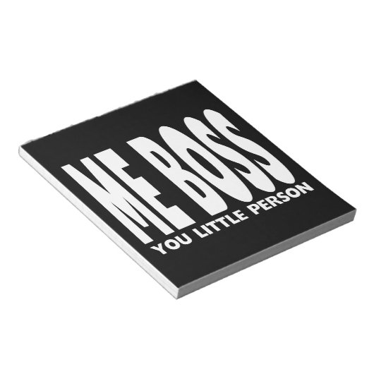 Fun Geschenke für Bosses : Ich verrate dir kleine  Notizblock (angewinkelt)