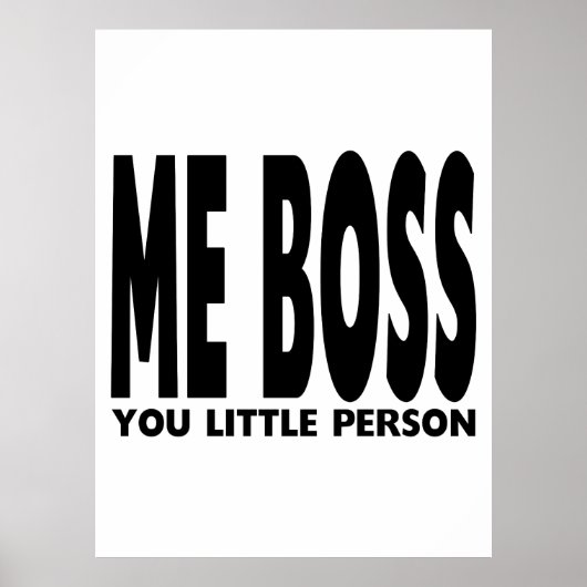 Fun Geschenke für Bosses : Ich verrate dir kleine  Poster (Vorne)