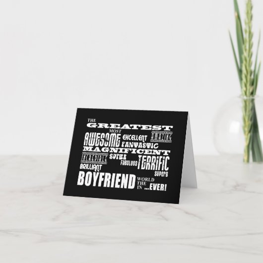 Fun Geschenke für Boyfreunde: Bester Freund Karte (Vorderseite)