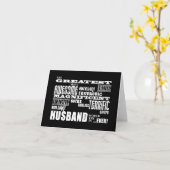 Fun Geschenke für Husbands: Bester Musikfreund Karte (Gelbe Blume)