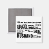 Fun Geschenke für Husbands: Bester Musikfreund Magnet (Vorderseite/Rückseite)