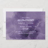 Fun Ghost, Jack O'Lantern, Bat Halloween-Party Einladung (Rückseite)