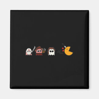 Fun Ghosts Parody Halloween Gamer 80er Horror Movi Magnet