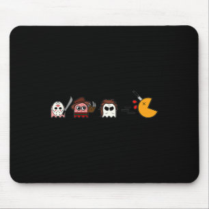 Fun Ghosts Parody Halloween Gamer 80er Horror Movi Mousepad
