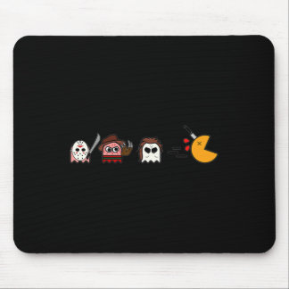 Fun Ghosts Parody Halloween Gamer 80er Horror Movi Mousepad
