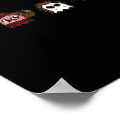 Fun Ghosts Parody Halloween Gamer 80er Horror Movi Poster (Ecke)
