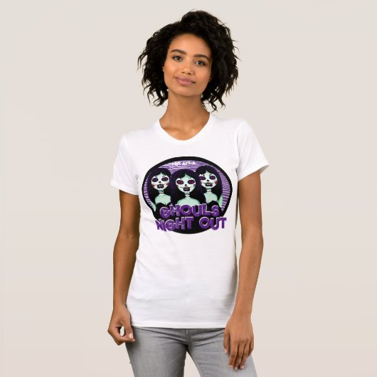 Fun Ghouls Night Out T-Shirt (Vorne ganz)