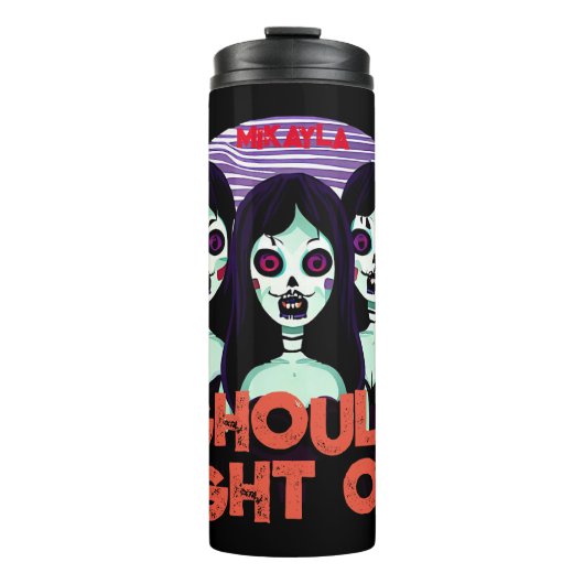 Fun Ghouls Night Out Thermosbecher (Vorderseite)