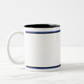 "Fun gift" "Bionic Angesagt Replacement"-Tasse Zweifarbige Tasse (Links)