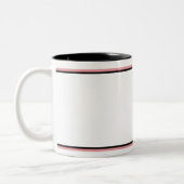 "Fun gift" "Bionic Angesagt Replacement"-Tasse Zweifarbige Tasse (Links)