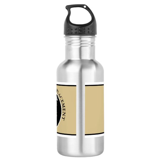 Fun gift~ Bionic Knee-Ersatz Edelstahlflasche (Rückseite)