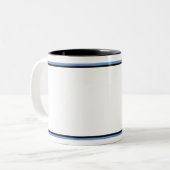 Fun gift~ Bionic Knee-Ersatz-Tasse Zweifarbige Tasse (Vorderseite Links)