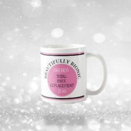 Fun gift~ Bionic Knee-Ersatz-Tasse Zweifarbige Tasse