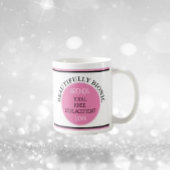 Fun gift~ Bionic Knee-Ersatz-Tasse Zweifarbige Tasse