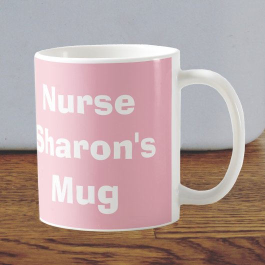 Fun Gift für eine Krankenschwester Kaffeetasse