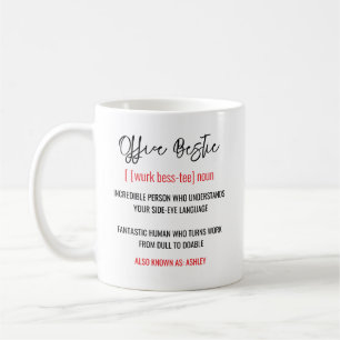 Fun Gift für Mitarbeiter & Büroberufe Kaffeetasse