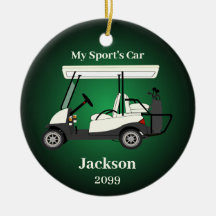 Fun Gift für seinen Golfer Golf Cart