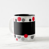 Fun Gift! Lucky Bingo Tasse Zwei-Tone-Kaffee-Tasse (Vorderseite Links)