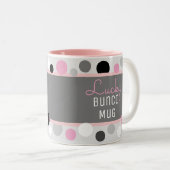 Fun Gift! Lucky Bunco Tasse Zwei-Tone-Kaffee-Tasse (VorderseiteRechts)