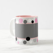 Fun Gift! Lucky Bunco Tasse Zwei-Tone-Kaffee-Tasse (Vorderseite Links)