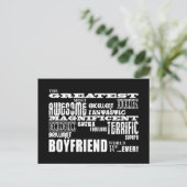 Fun Gifts für junge Freunde : Bester Freund Postkarte (Stehend Vorderseite)