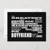 Fun Gifts für junge Freunde : Bester Freund Postkarte (Vorne/Hinten)