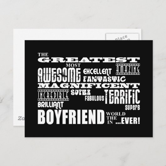 Fun Gifts für junge Freunde : Bester Freund Postkarte (Vorne/Hinten)