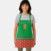 Fun Gingerbread Holiday Schürze (Insitu)