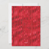 Fun Gingerbrew House Weihnachtsfest Party Feiertagskarte (Rückseite)