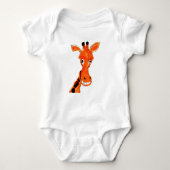 Fun Giraffe Baby Strampler (Vorderseite)
