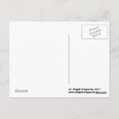 Fun Giraffe Postkarte (Rückseite)