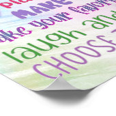 Fun Girl's Motivierend Quotes Poster - 11x14 (Ecke)