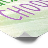 Fun Girl's Motivierend Quotes Poster - 24x36 (Ecke)