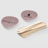 Fun Girls Trippin' to...Your Destination Rose Gold Fächer (Non-assembled)